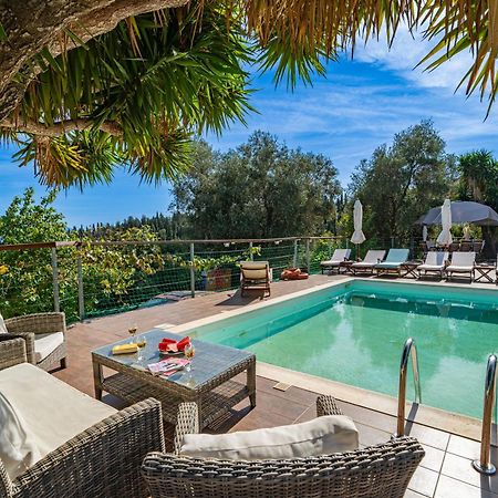 Luxury Stone Villa Fiskardo Exterior foto
