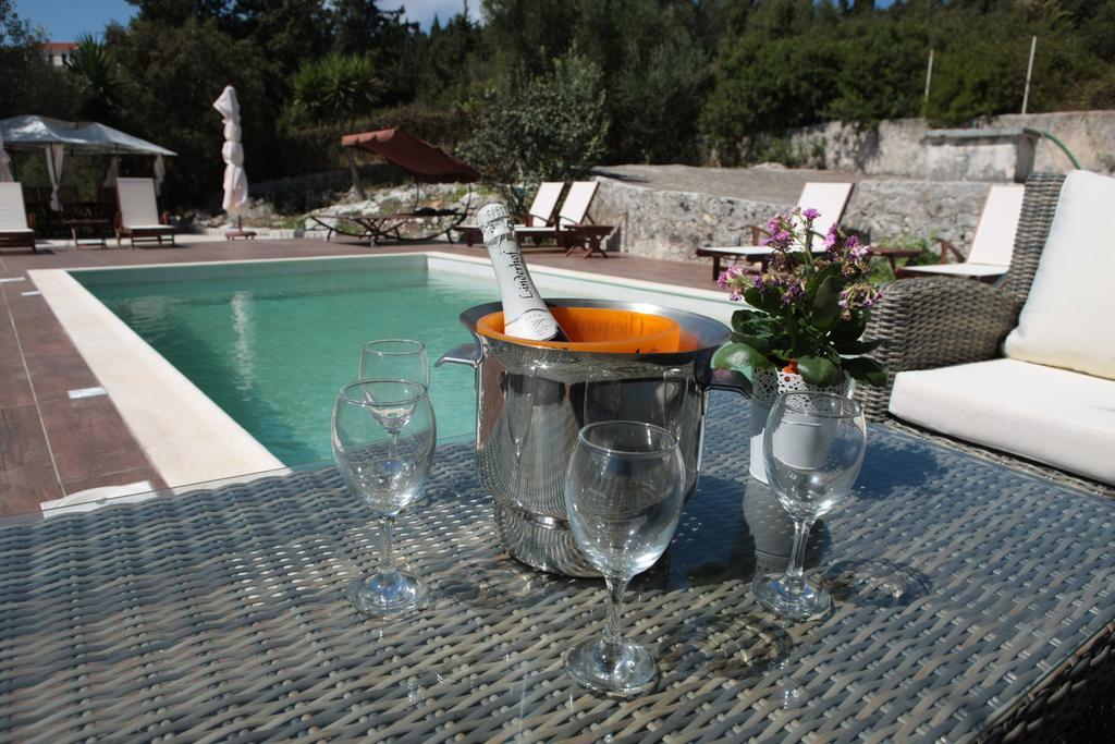 Luxury Stone Villa Fiskardo Exterior foto